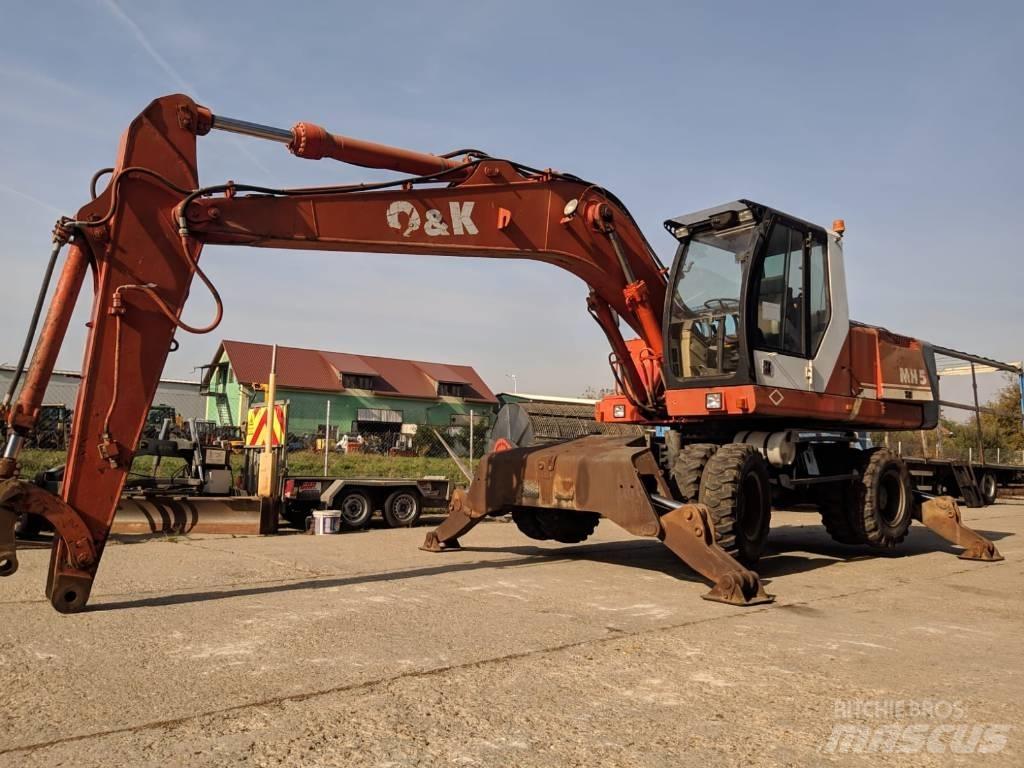 O&K MH 5 Bageri na kotačima