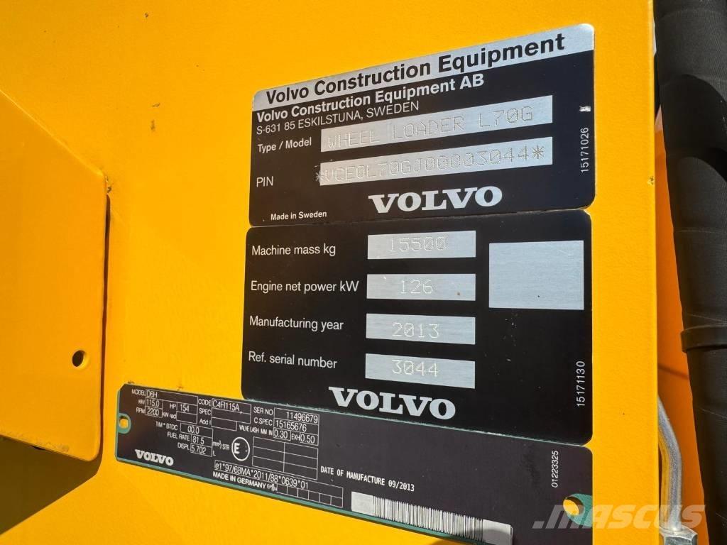 Volvo L 70 G Utovarivači na kotačima