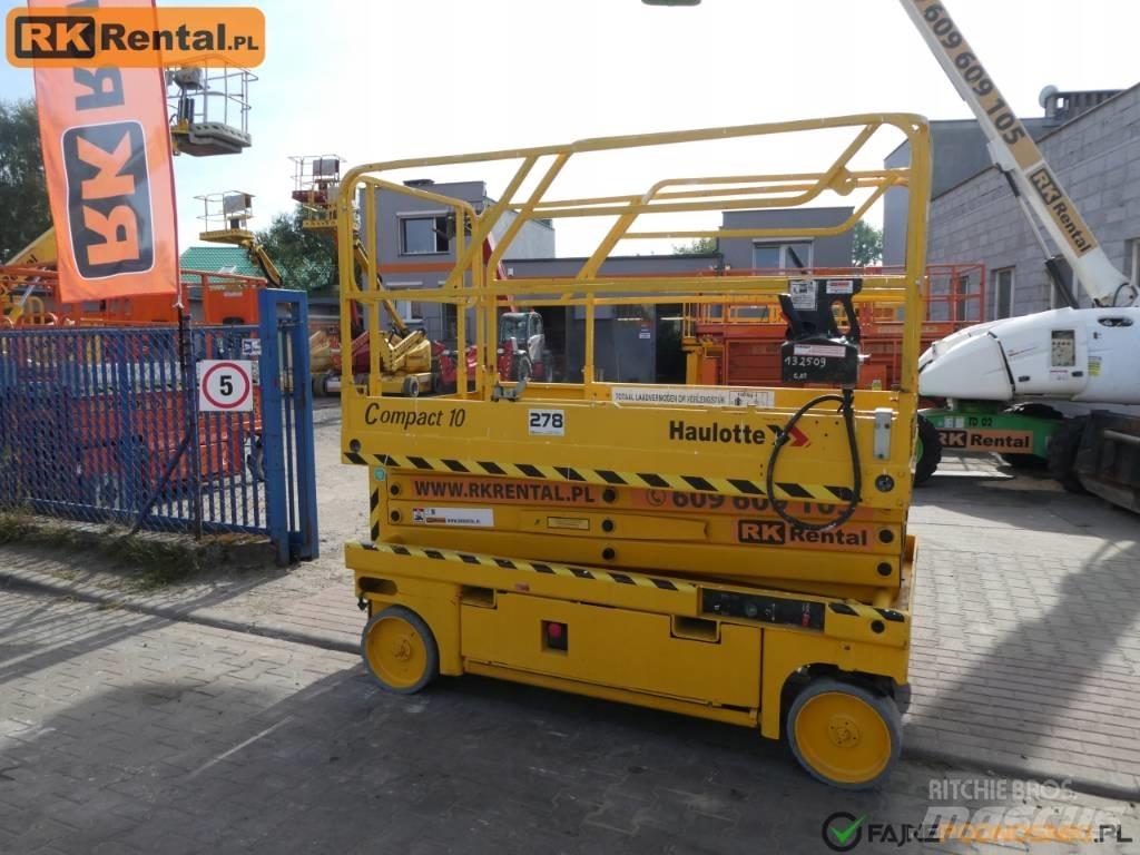 Haulotte Compact 10 Škaraste platforme