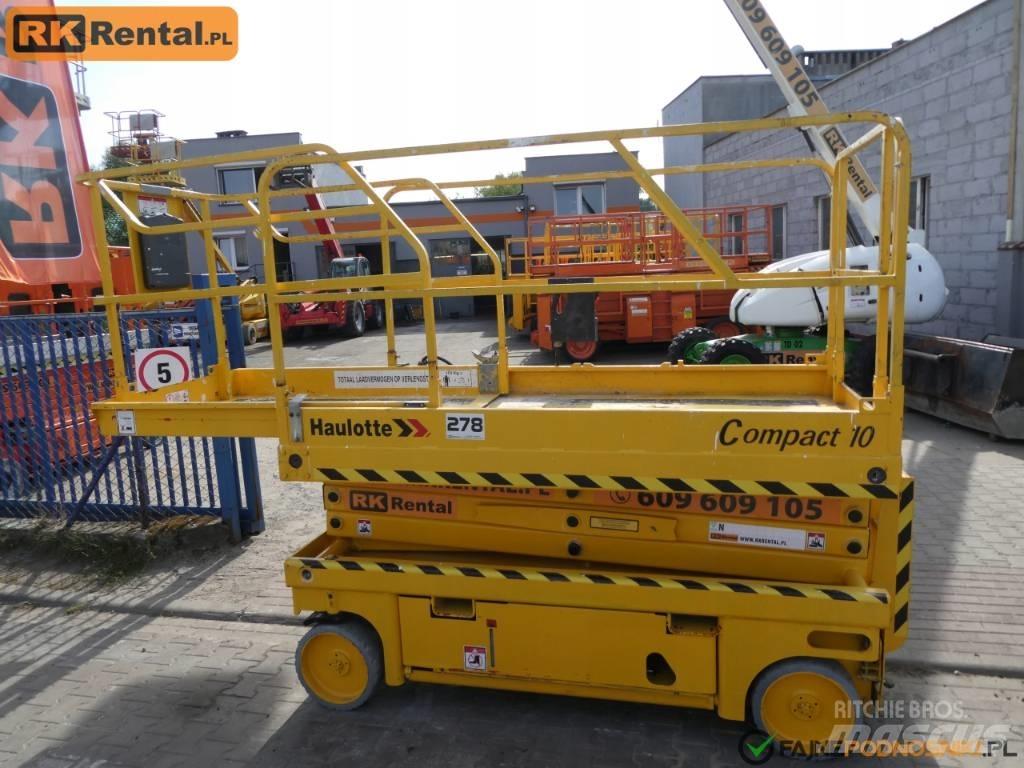 Haulotte Compact 10 Škaraste platforme