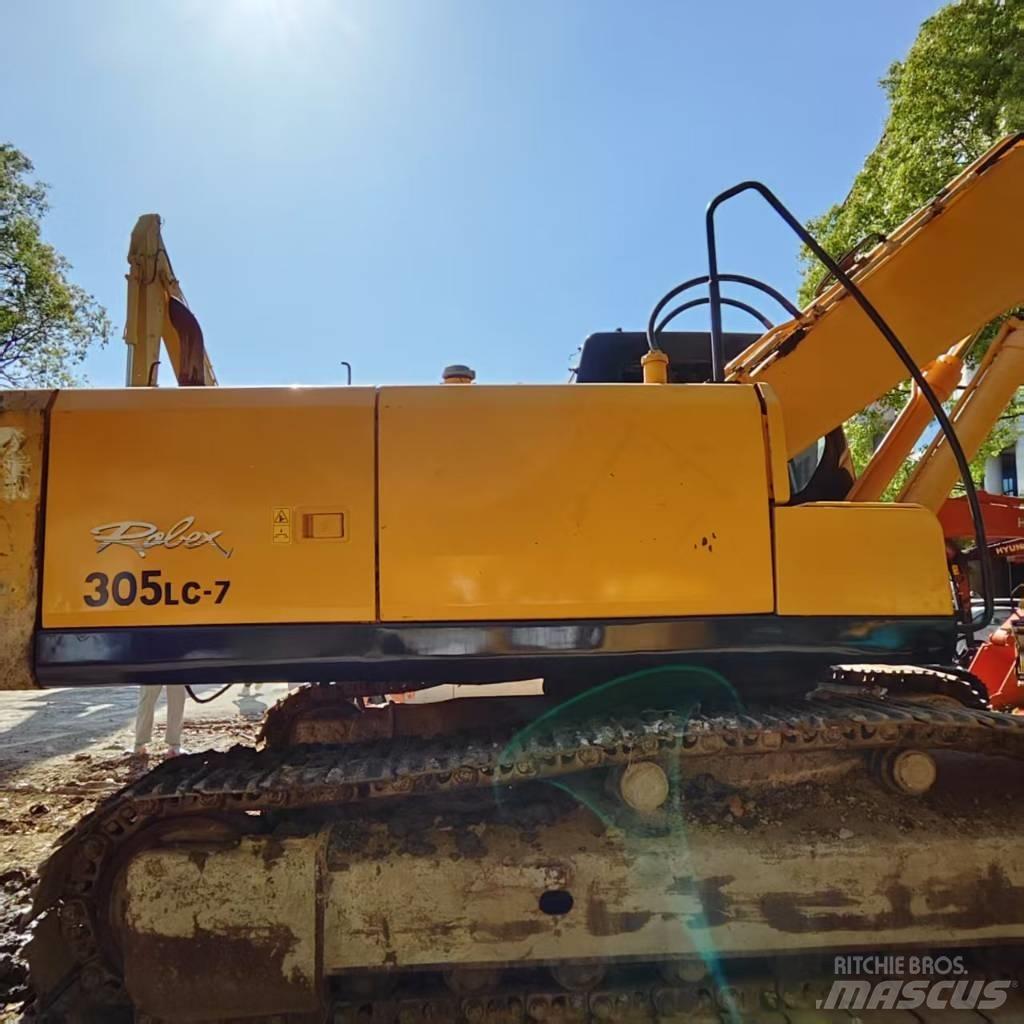 Hyundai R305-7 Bageri gusjeničari