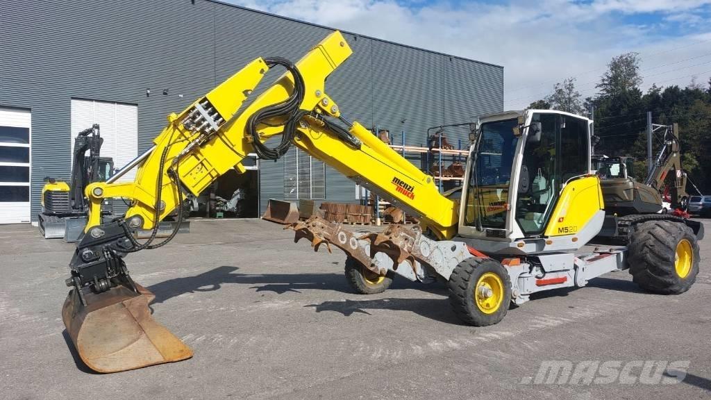 Menzi Muck M520 Bageri na kotačima