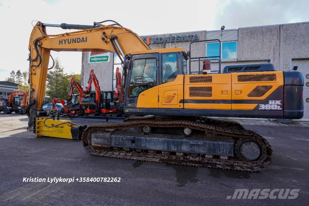 Hyundai HX 380 L Bageri gusjeničari