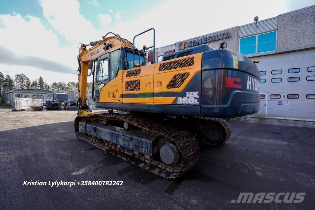 Hyundai HX 380 L Bageri gusjeničari
