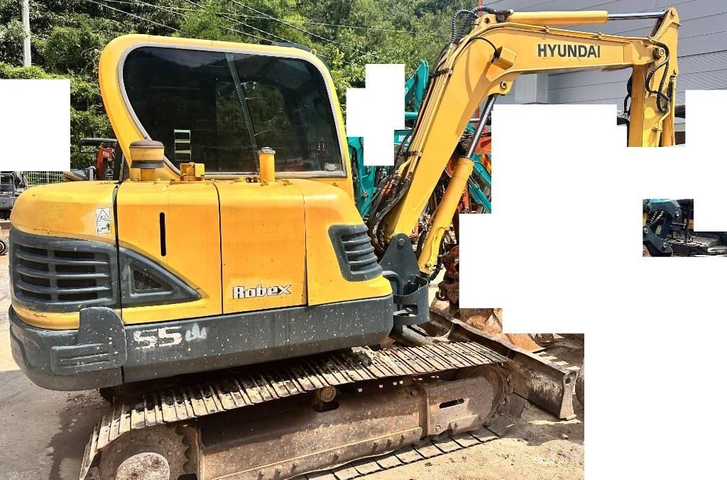 Hyundai Robex 55 Mini bageri <7t