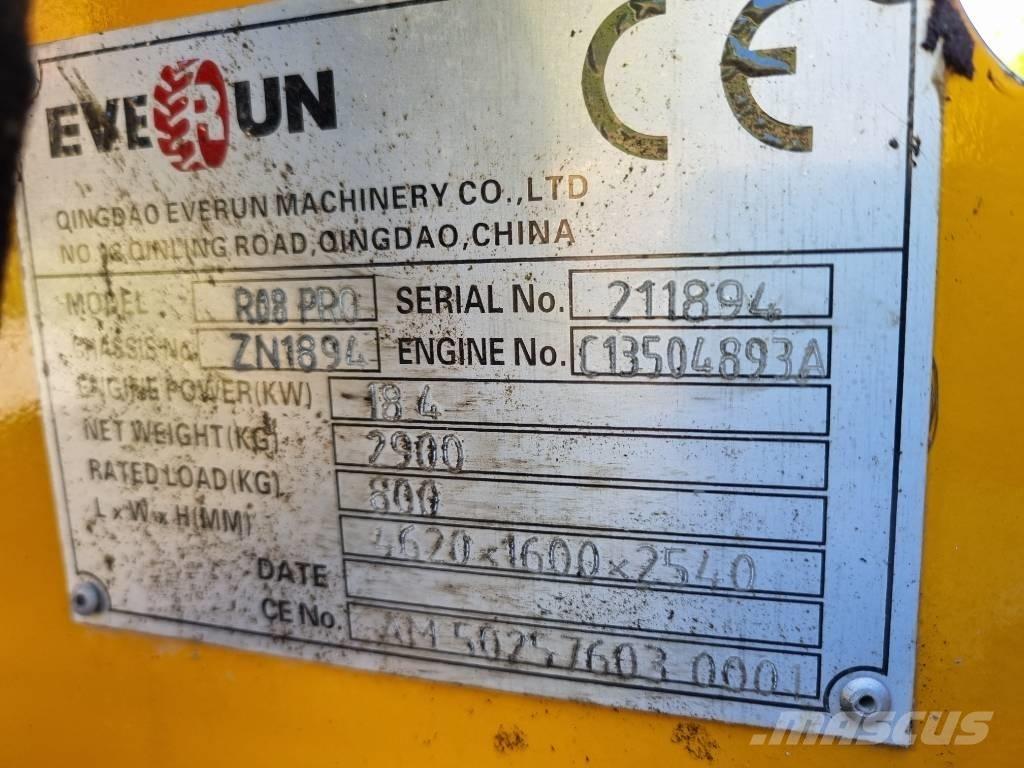Everun R 08 Pro Utovarivači na kotačima