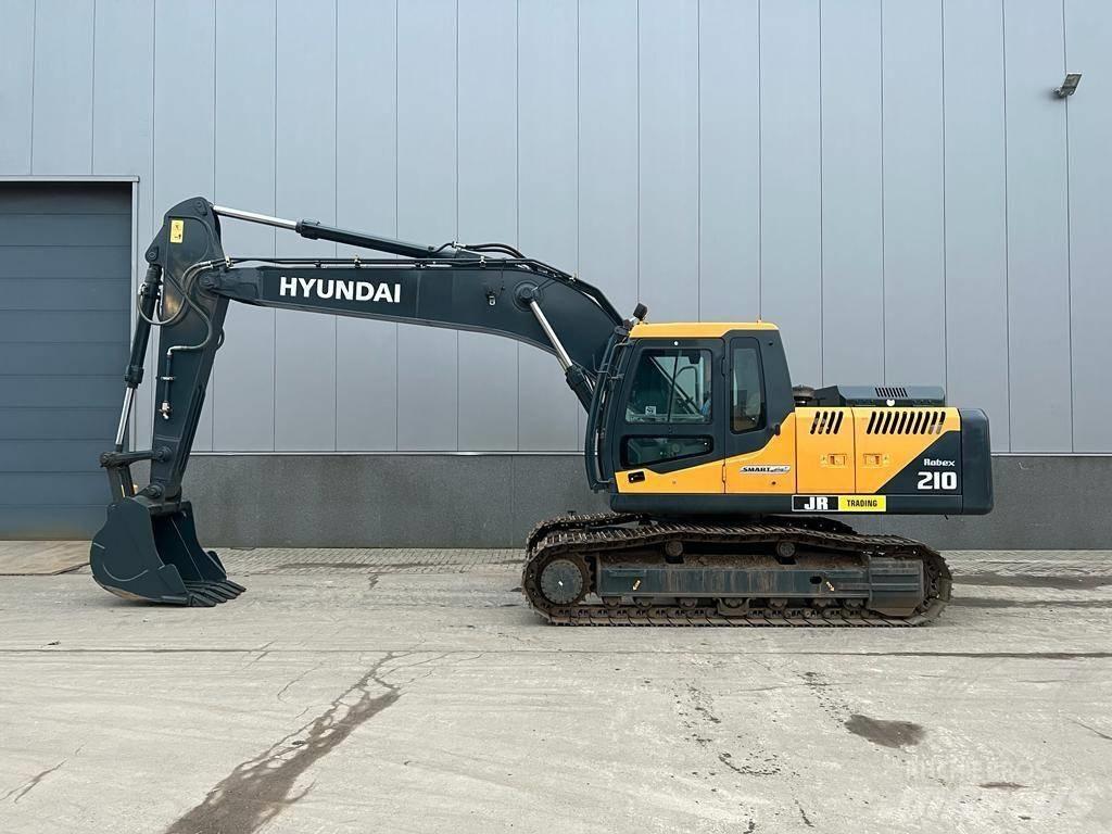 Hyundai R 210 Bageri gusjeničari