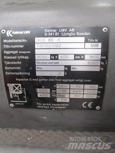 Kalmar DCD 80-6 Dizelski viličari