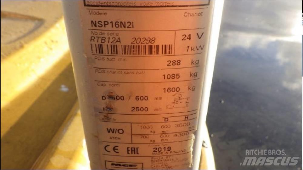 CAT NSP16N2 Nisko podizni električni viličar
