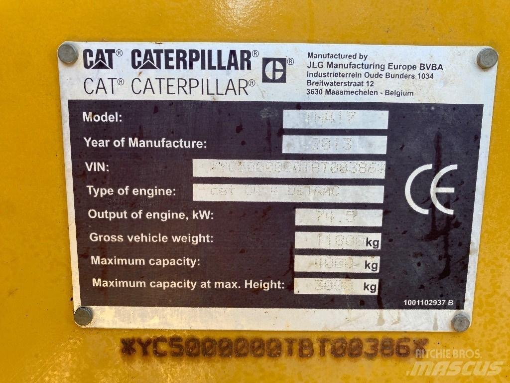 CAT TH 417 Teleskopski viličari