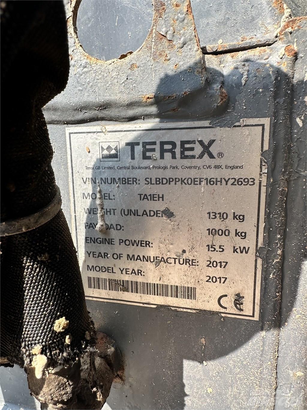 Terex TA 1 EH Demperi za gradilišta
