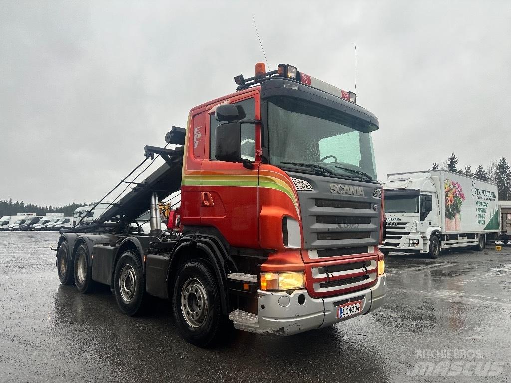 Scania R500 8X4 Demontažnii kamioni za podizanje kabela