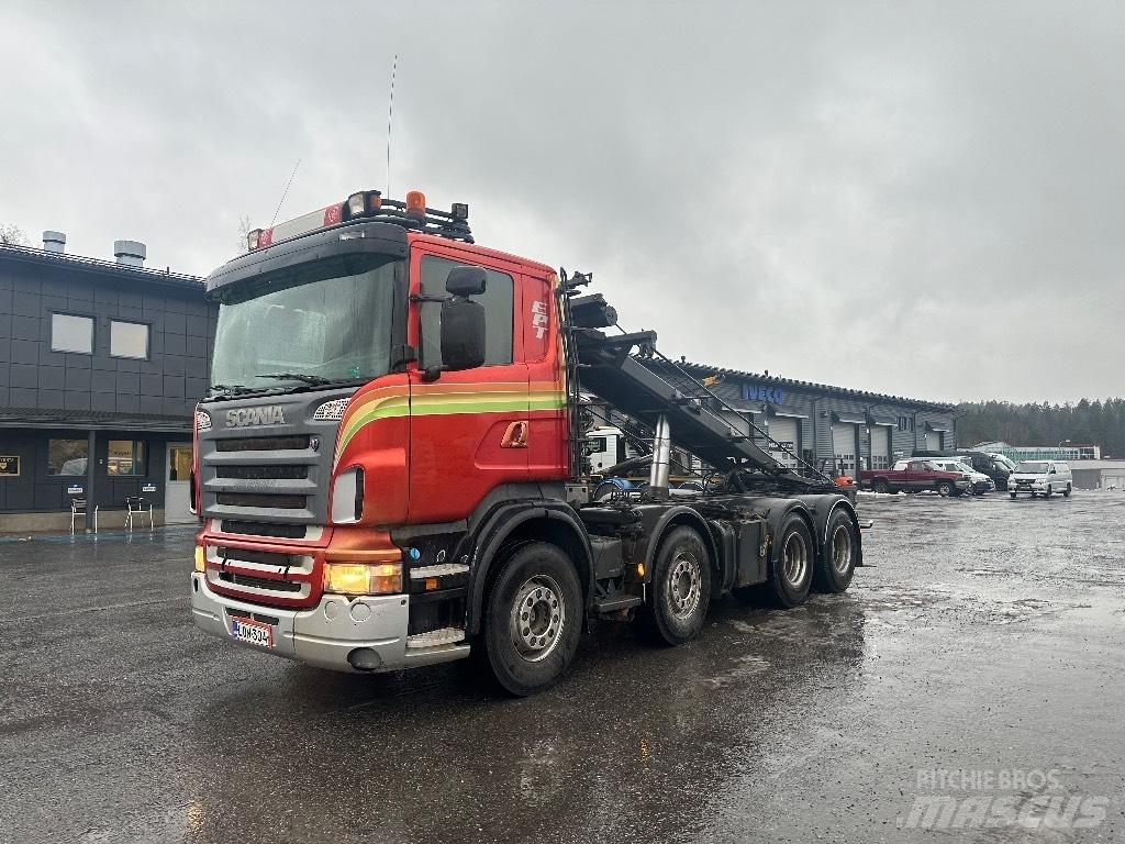 Scania R500 8X4 Demontažnii kamioni za podizanje kabela
