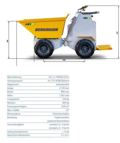 Bergmann C 301L Demperi za gradilišta