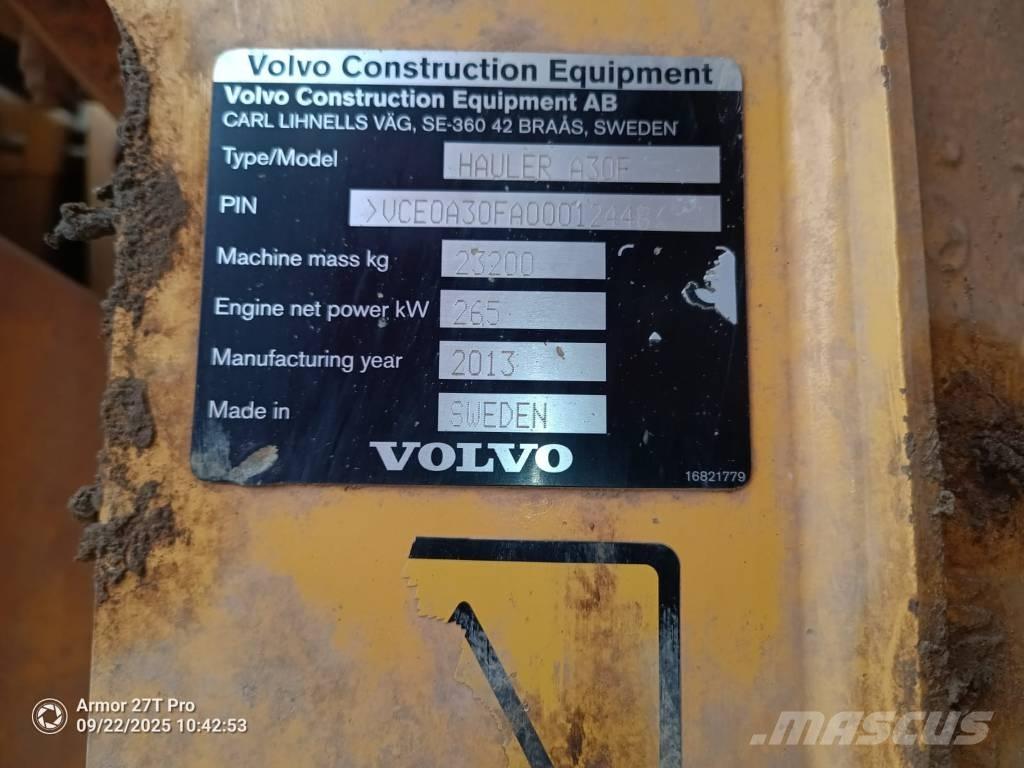 Volvo A 30 F Zglobni demperi