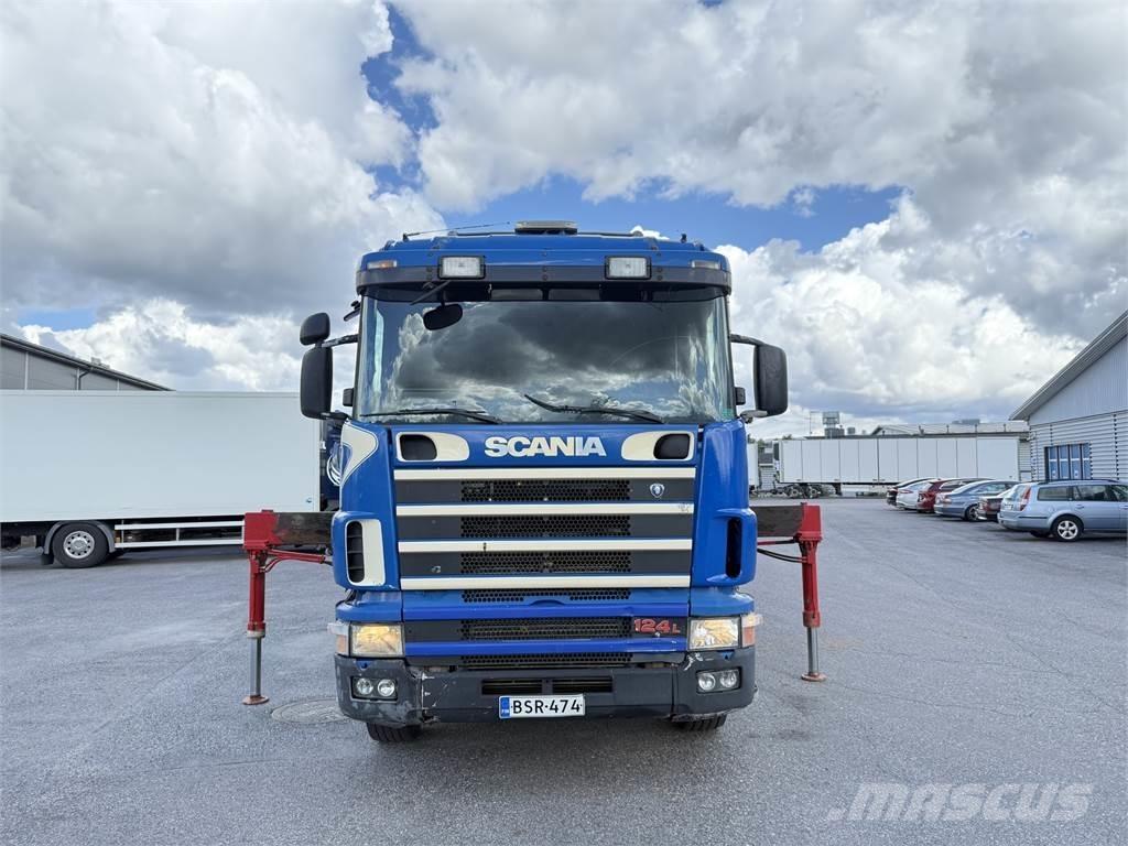 Scania R124 6X2 Kamioni sa kranom