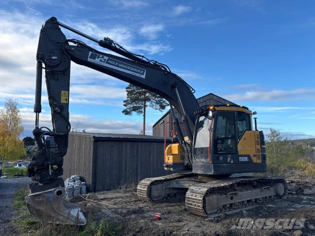 Volvo ECR 235 EL Bageri gusjeničari