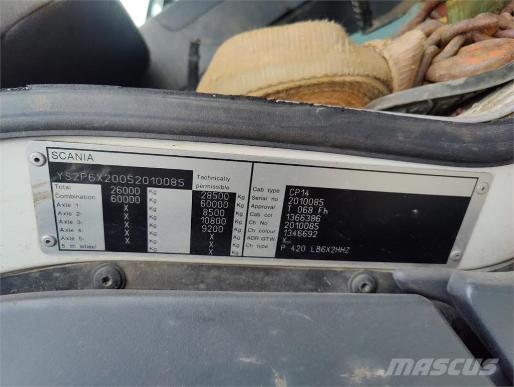 Scania P420 6x2 Kiper kamioni