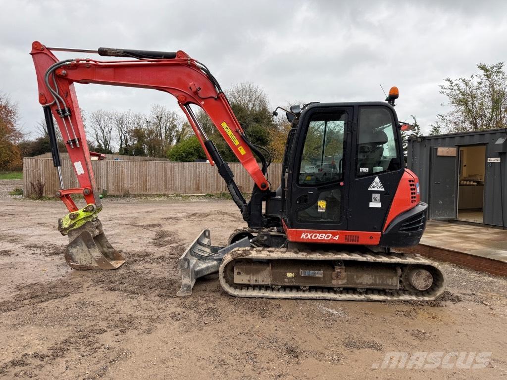 Kubota KX 080-4 Midi bageri 7t – 12t