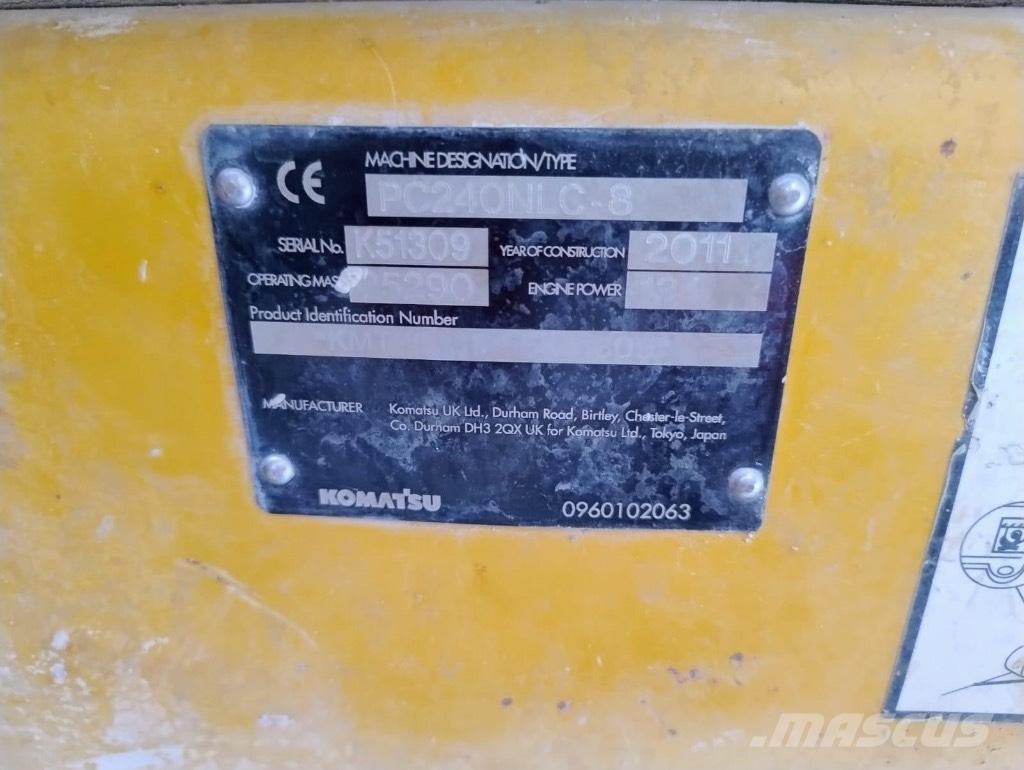 Komatsu PC 240 NLC-8 Bageri gusjeničari