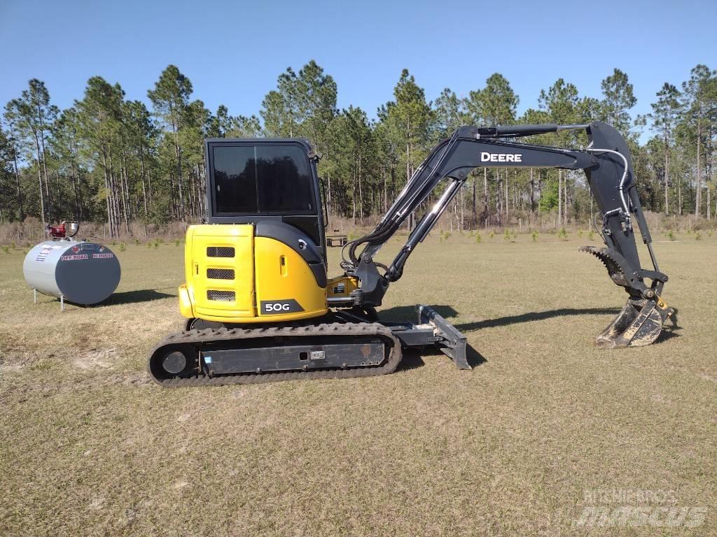 DEERE 50G Mini bageri <7t