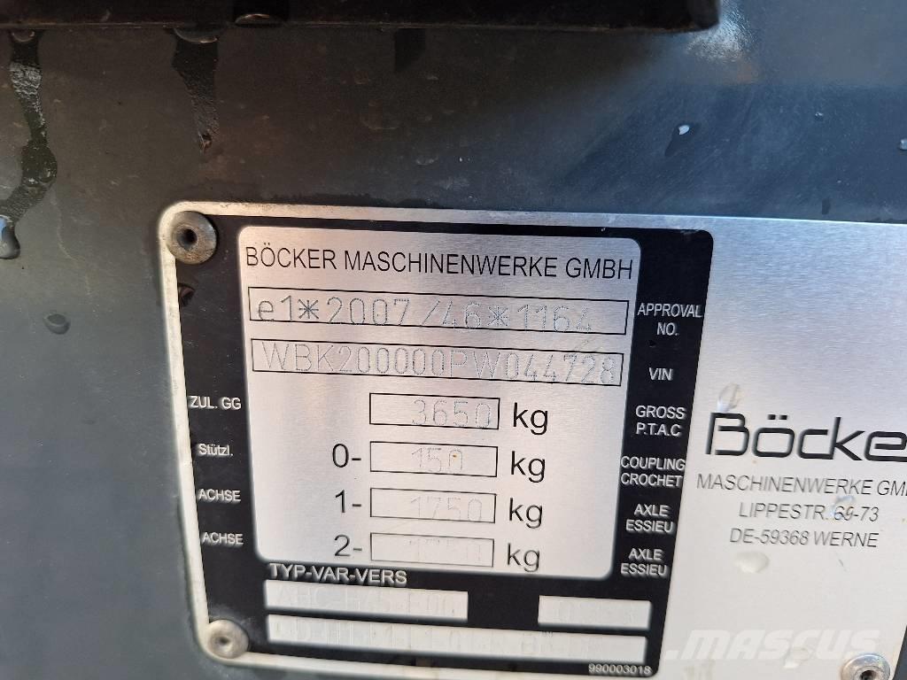 Böcker AHK 36/2400 Drugi kranovi