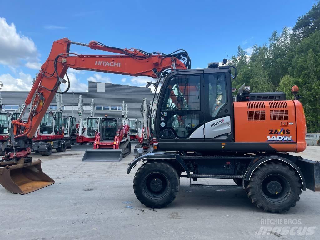 Hitachi ZX 140 W-6 Bageri na kotačima