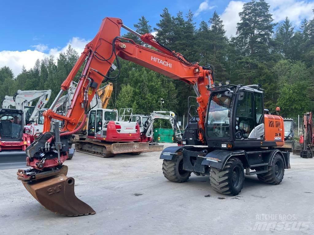 Hitachi ZX 140 W-6 Bageri na kotačima