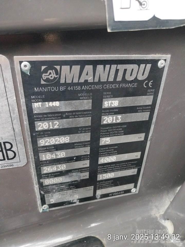 Manitou MT1440 Teleskopski viličari