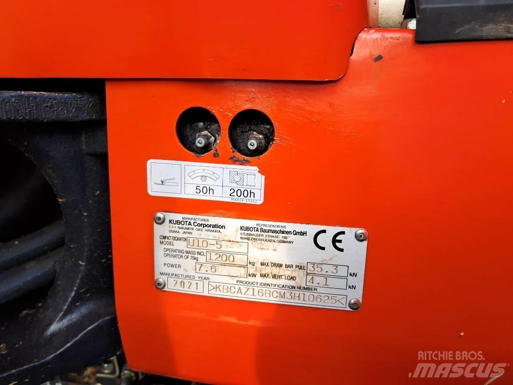 Kubota U10-5 Mini bageri <7t