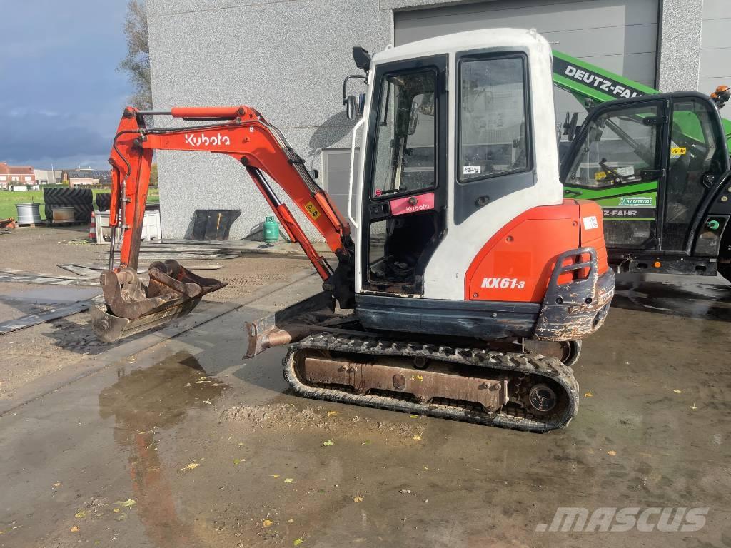 Kubota KX 61-3 Mini bageri <7t