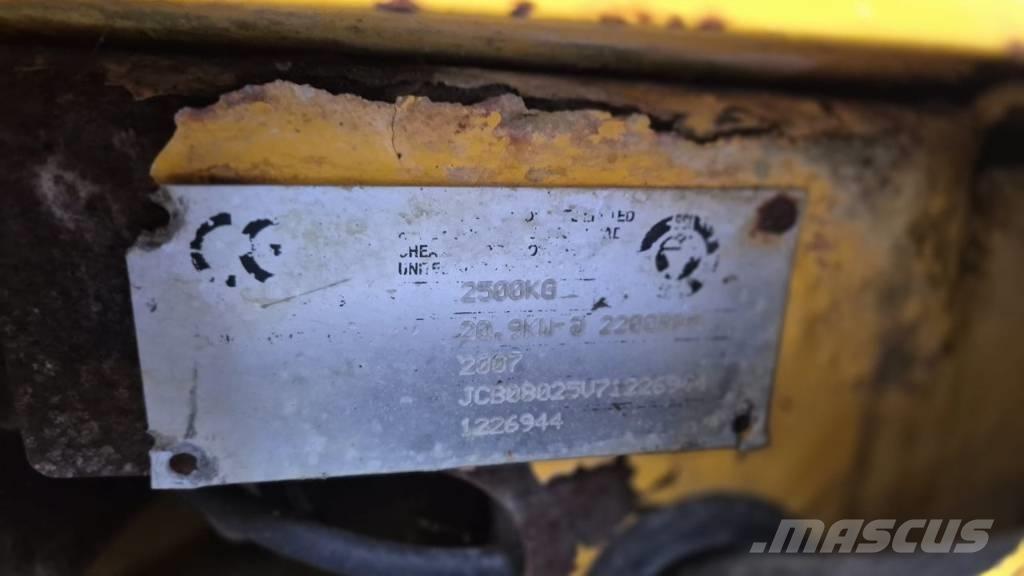 JCB 8025 Mini bageri <7t