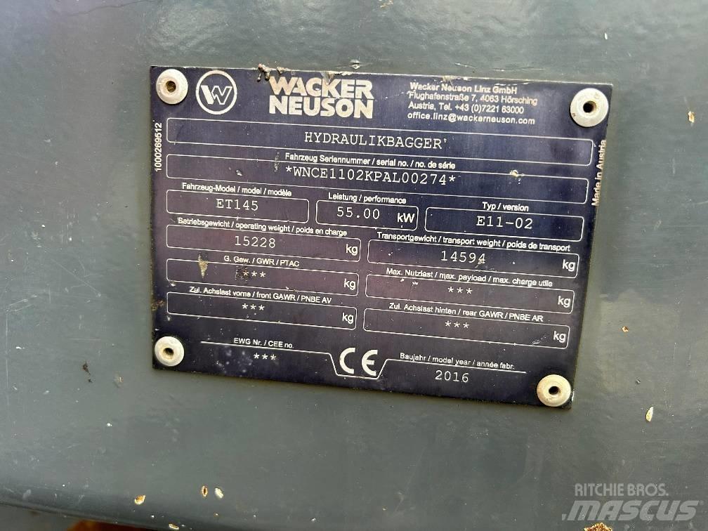 Neuson ET145 Bageri gusjeničari