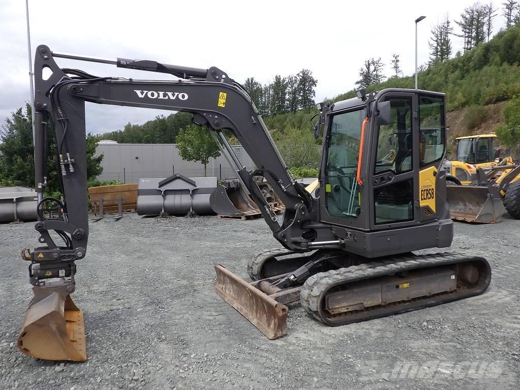 Volvo ECR 58 F Mini bageri <7t