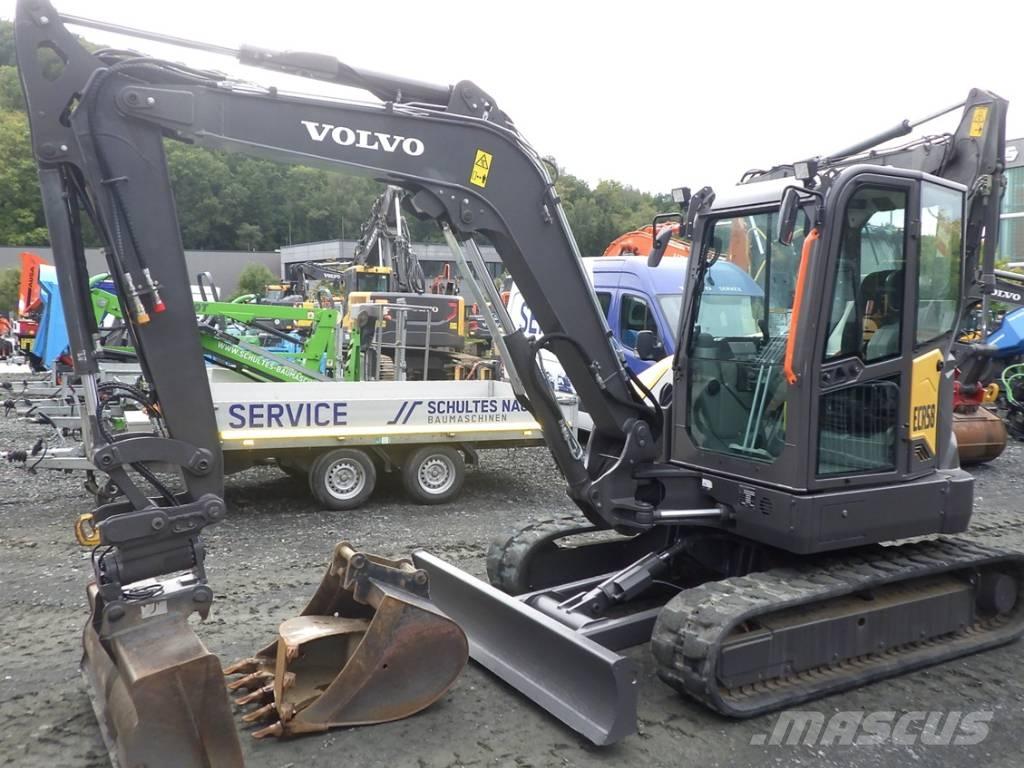 Volvo ECR 58 F Mini bageri <7t