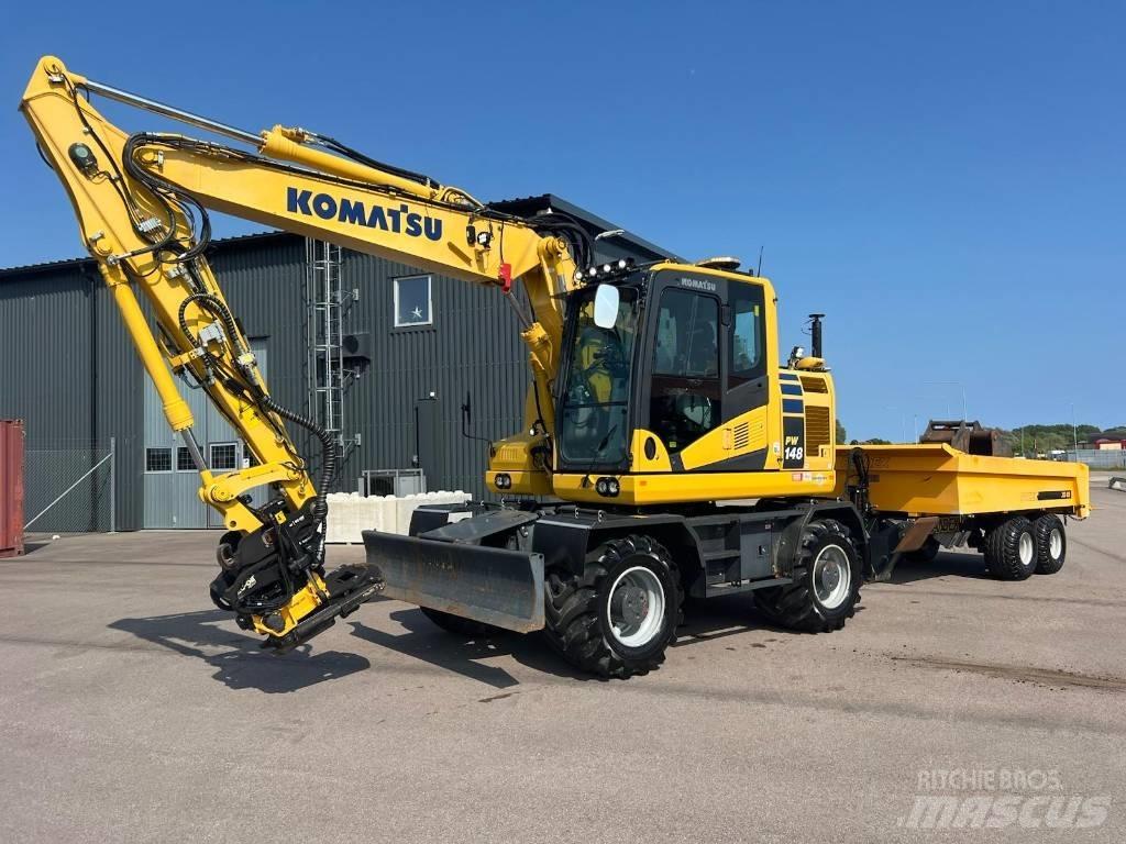 Komatsu PW148-11 Bageri na kotačima