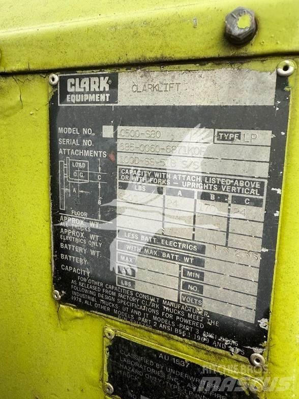 Clark C500S80 Dizelski viličari
