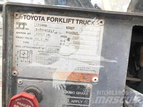 Toyota T2500D Dizelski viličari