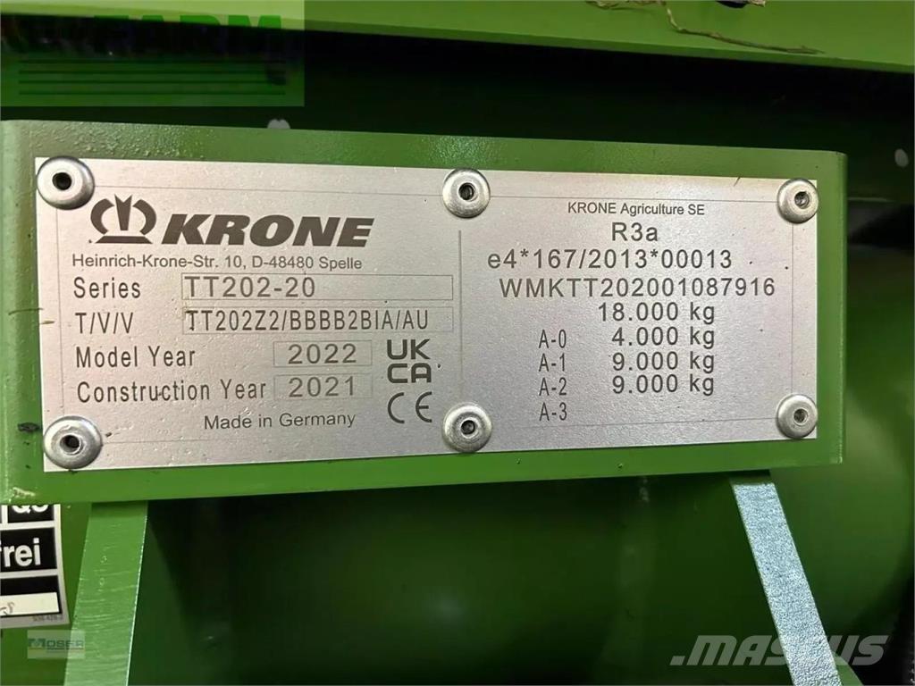 Krone mx 370 gl Ostale poluprikolice