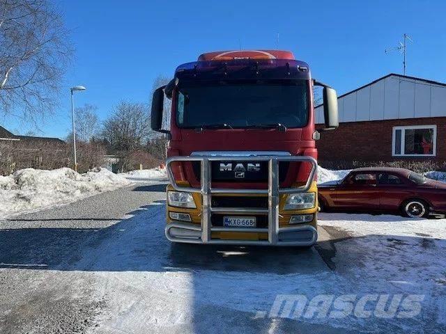 MAN TGS 26.480 Rol kiper kamioni s kukama za dizanje