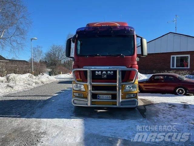 MAN TGS 26.480 Rol kiper kamioni s kukama za dizanje