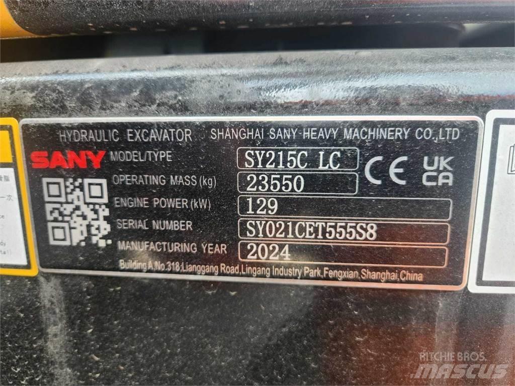 Sany SY215C Bageri gusjeničari