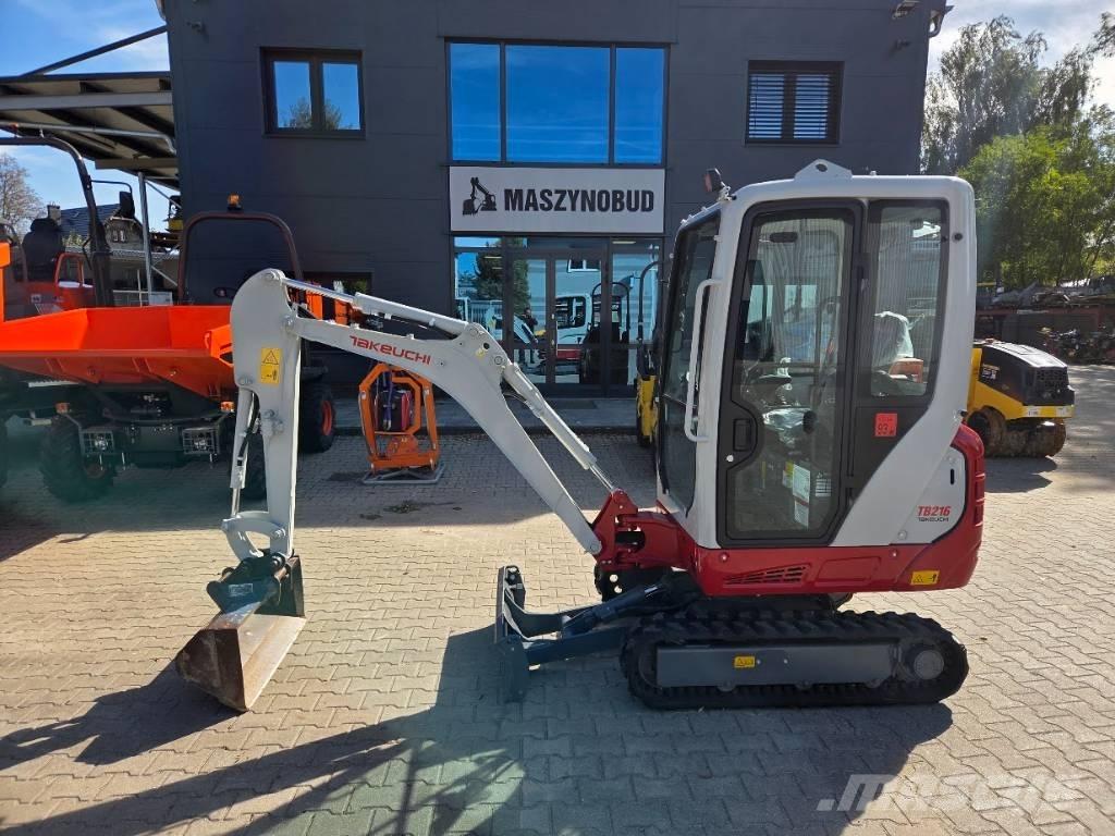 Takeuchi TB216 V0 Mini bageri <7t