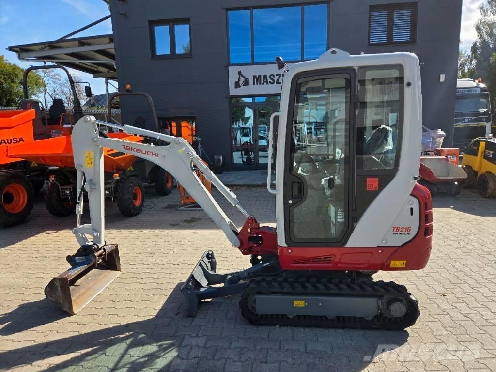 Takeuchi TB216 V0 Mini bageri <7t
