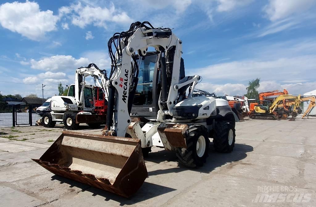 Mecalac 12 M TX Bageri na kotačima