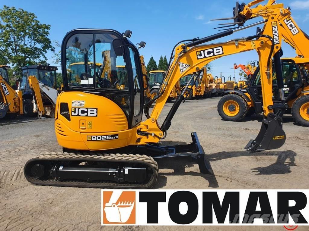 JCB 8025 ZTS Mini bageri <7t