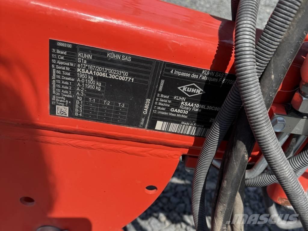 Kuhn GA 8030 Sakupljači