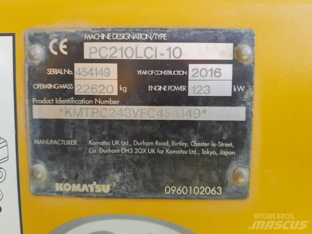 Komatsu PC210LCi-10 Bageri gusjeničari