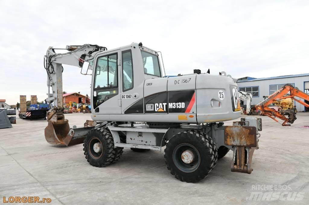 CAT M 313 D Bageri na kotačima