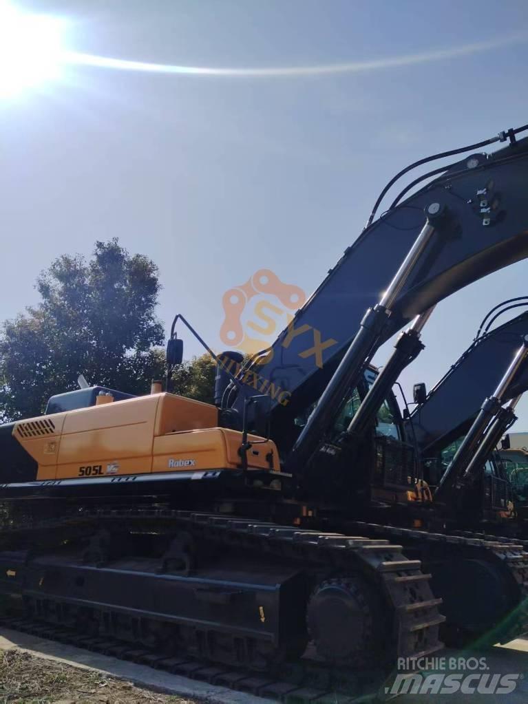 Hyundai R 505 L VS Bageri gusjeničari